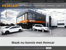 Tablet Screenshot of hemcar.nl